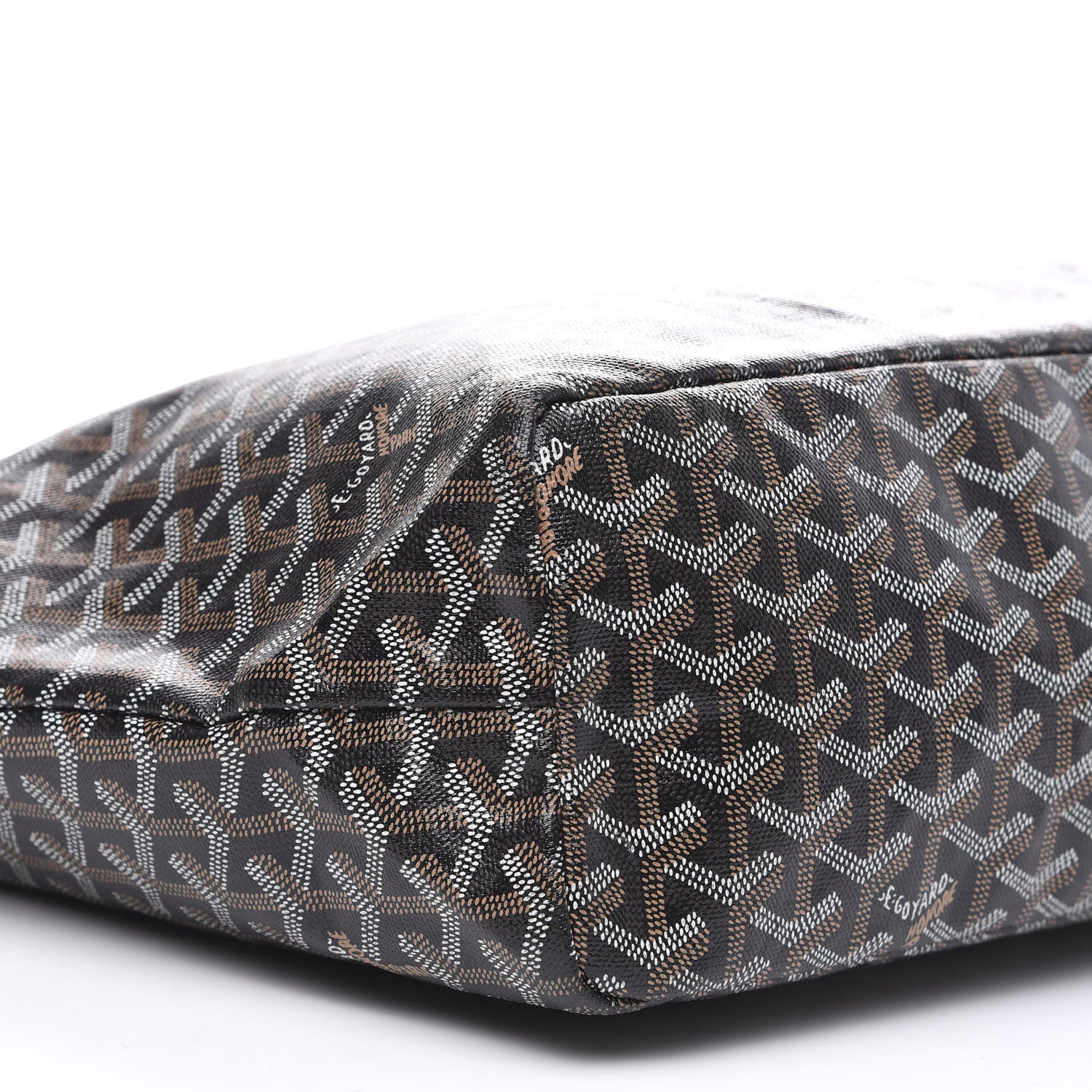 Goyard Goyardine Fidji Zip Hobo Black 6 of 11