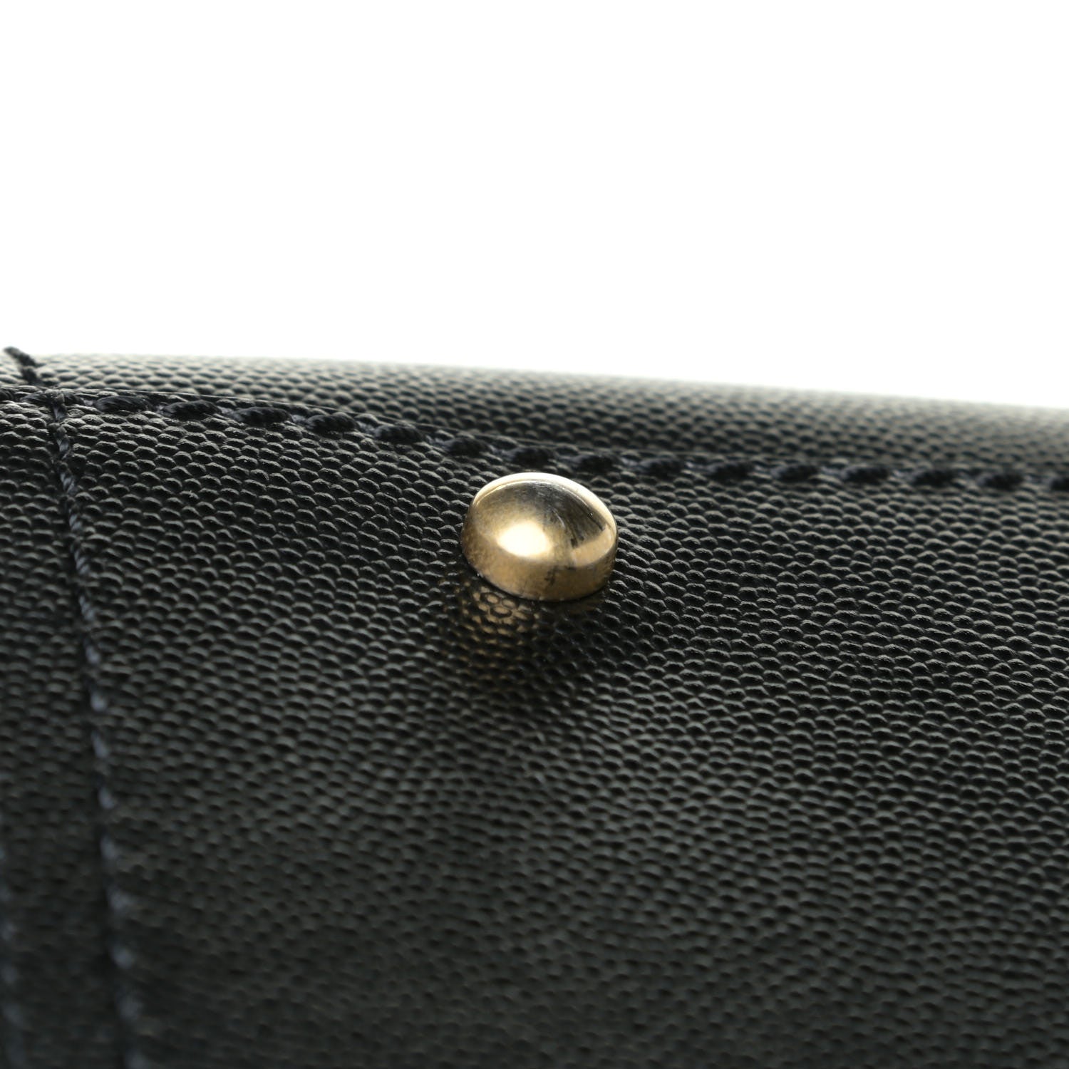 Chanel Caviar Small Studded Deauville Tote Black 12 of 17