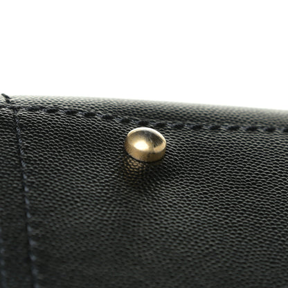 Chanel Caviar Small Studded Deauville Tote Black 12 of 17