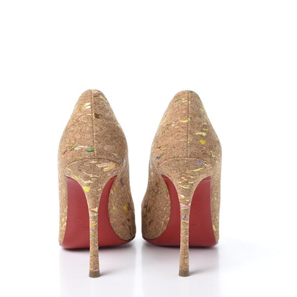Christian Louboutin Liege Lame Decoltish 100 Pumps 37 Multicolor 5 of 10
