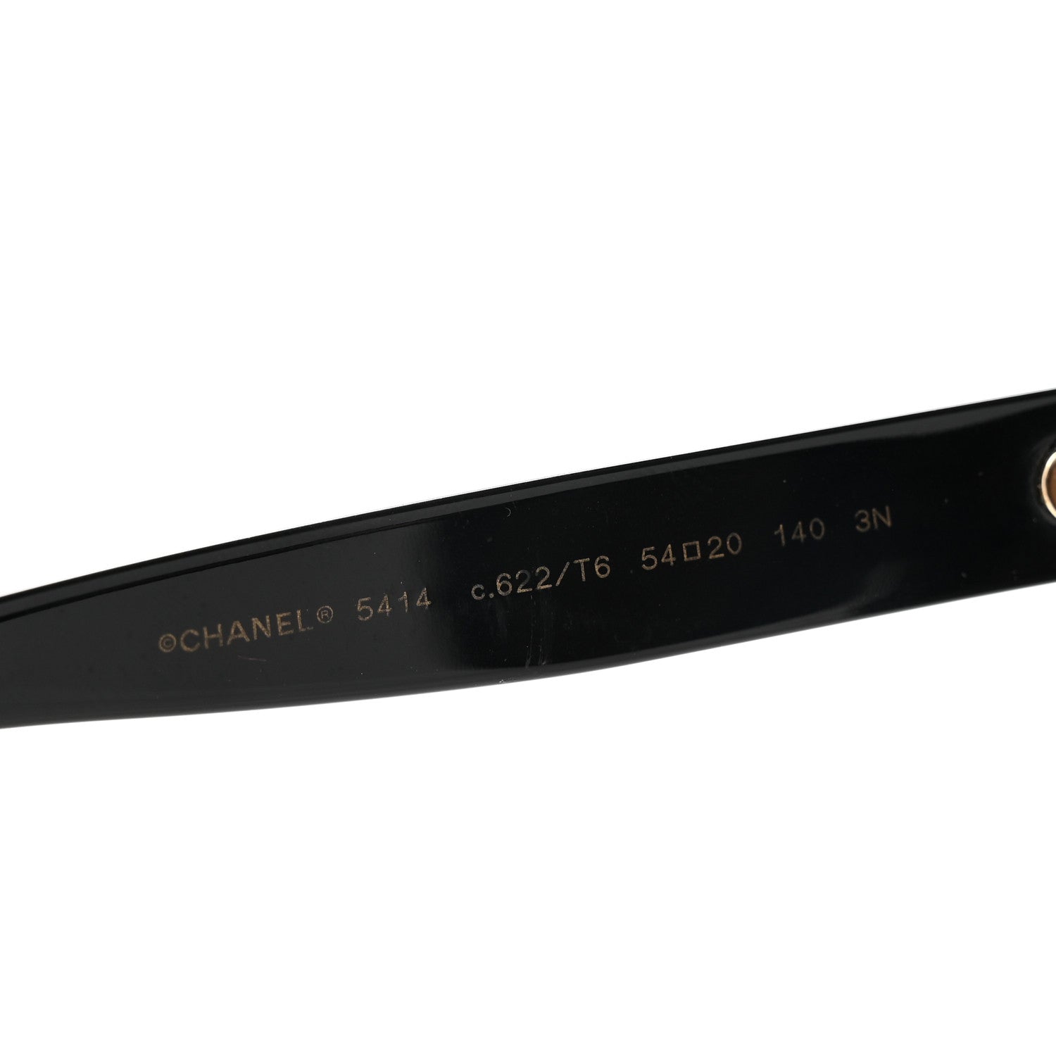 Chanel Acetate CC Butterfly Sunglasses 5414 Black 4 of 6