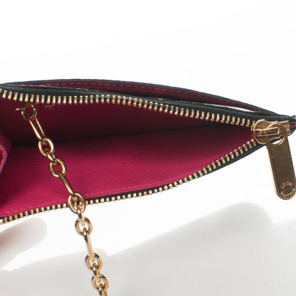Louis Vuitton Monogram Multicolor Key Pouch Black Grenade 5 of 6