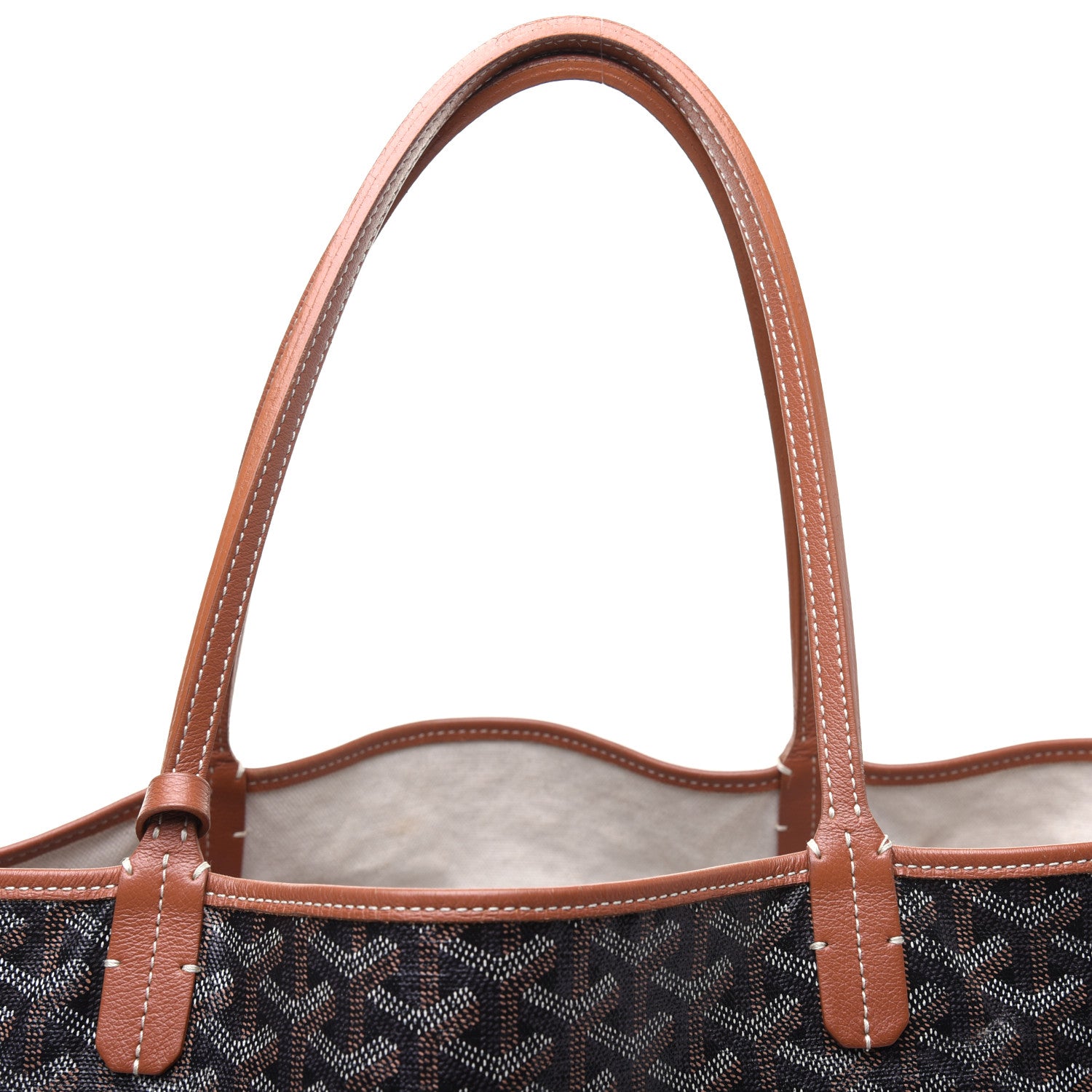 Goyard Goyardine Saint Louis GM Black Gold 19 of 20