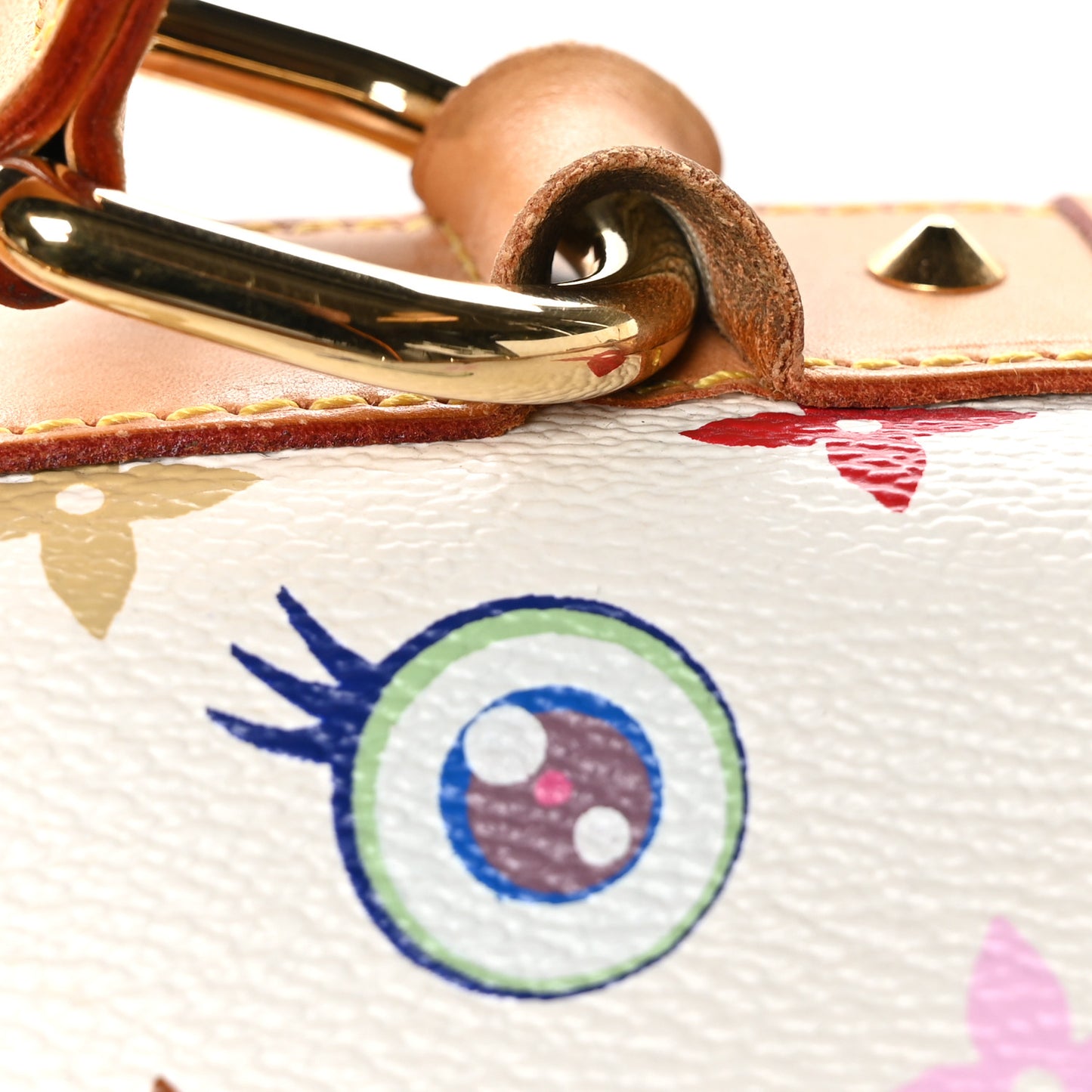 Monogram Multicolor Murakami Eye Love You White
