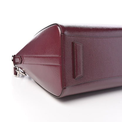Givenchy Textured Patent Calfskin Small Antigona Aubergine 8 of 9