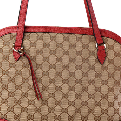 Gucci Monogram Medium Bree Shoulder Bag Red 7 of 9