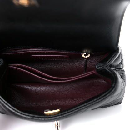 Chanel Caviar Quilted Extra Mini Coco Handle Flap Black 5 of 10