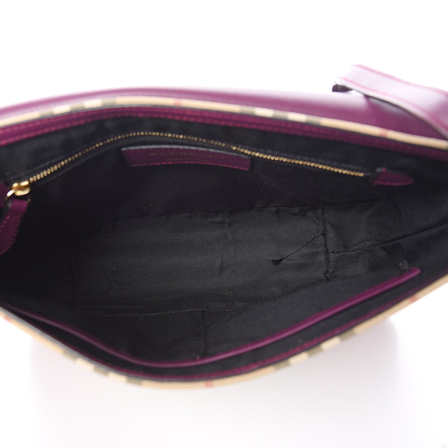 Burberry Horseferry Check Medium Dickens Crossbody Bag Purple 5 of 11
