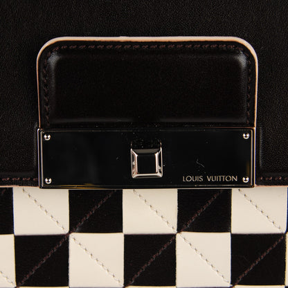 Louis Vuitton Damier Mosaic Enveloppe East West Brown 9 of 17