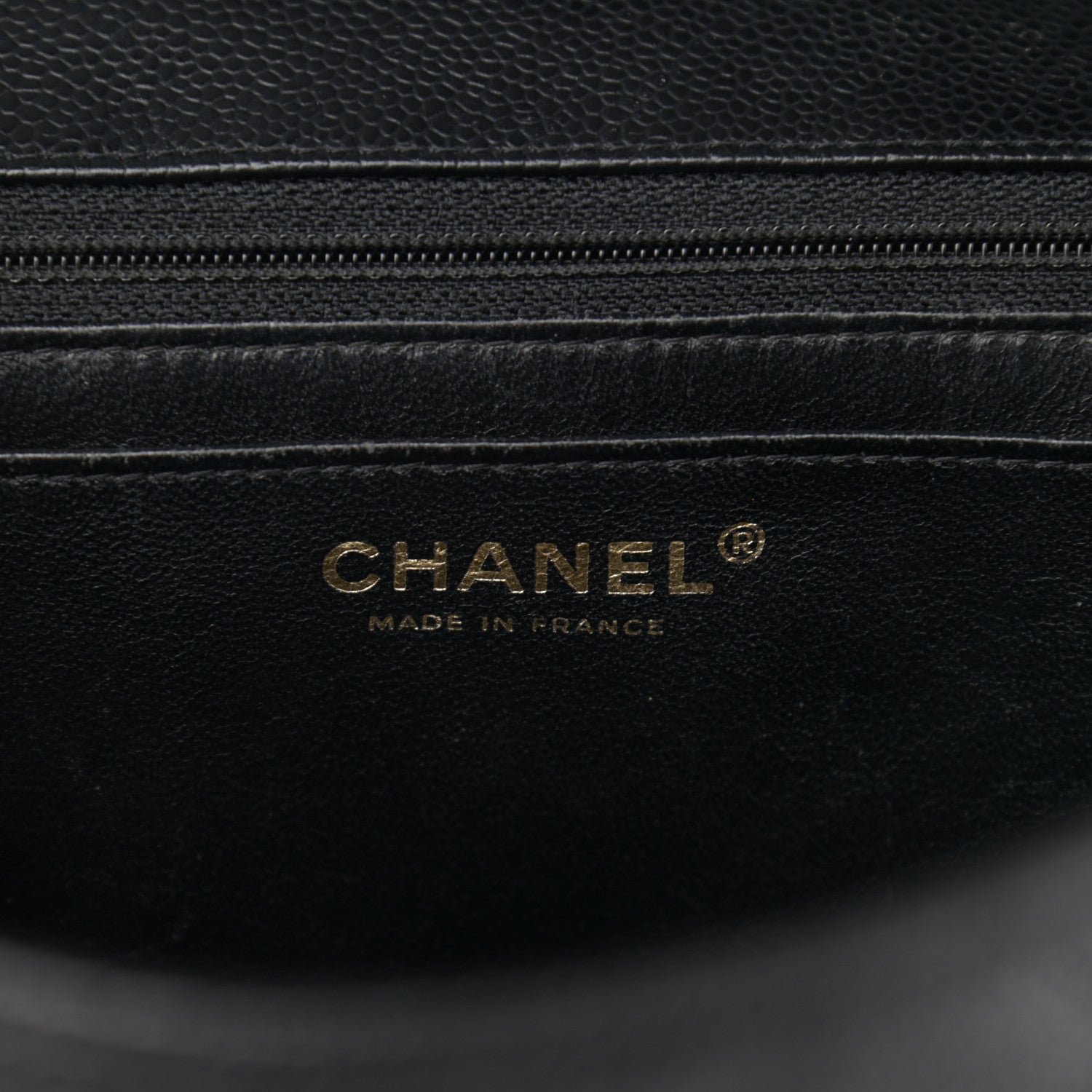 Chanel Caviar Quilted Jumbo Single Flap Black 5 of 14