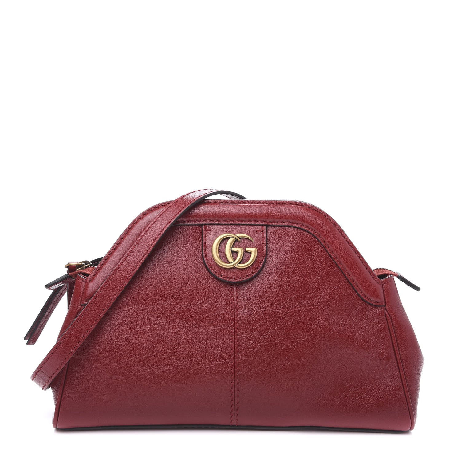 Gucci Piuma Lux Calfskin Small Re(Belle) Crossbody Bag Romantic Cerise 1 of 12