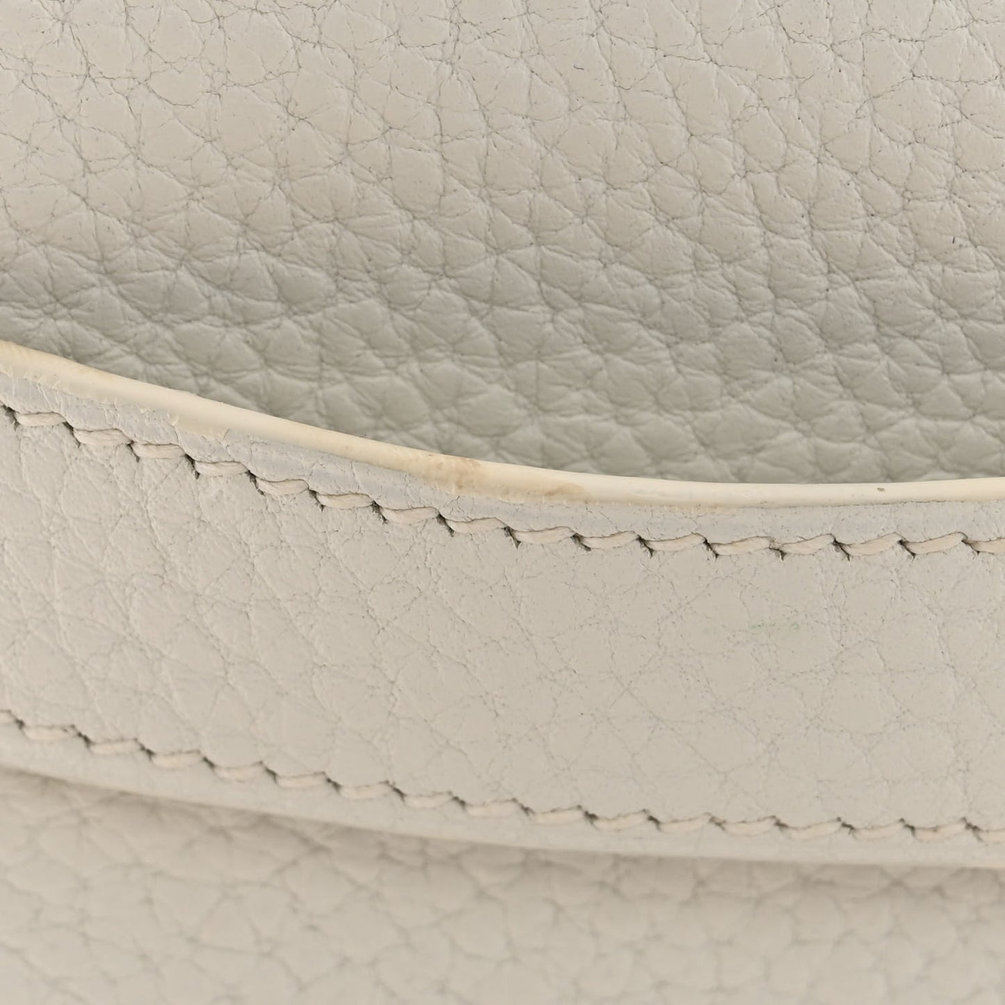 Taurillon Clemence Shoulder Kelly 40 White