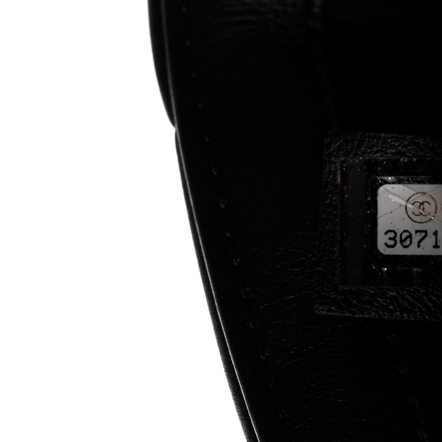 Chanel Calfskin Quilted Mini Square Bubbly Flap Black 7 of 10