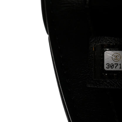 Chanel Calfskin Quilted Mini Square Bubbly Flap Black 7 of 10