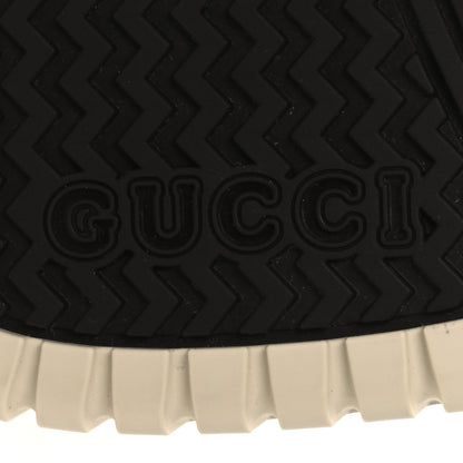 Gucci Monogram Suede Re-Web Sneakers 6 Ivory Beige Ebony 8 of 11