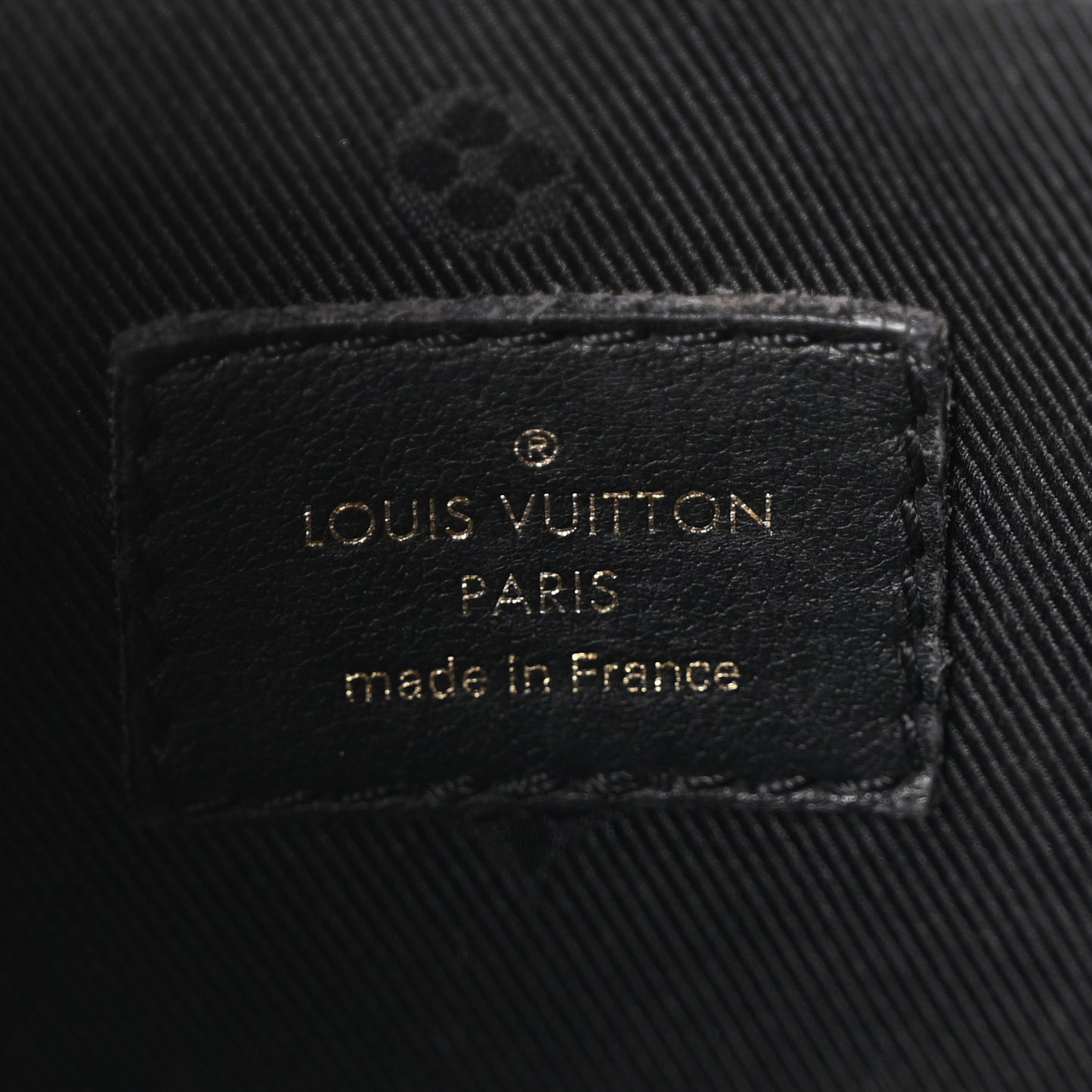 Calfskin Bubblegram Over The Moon Black