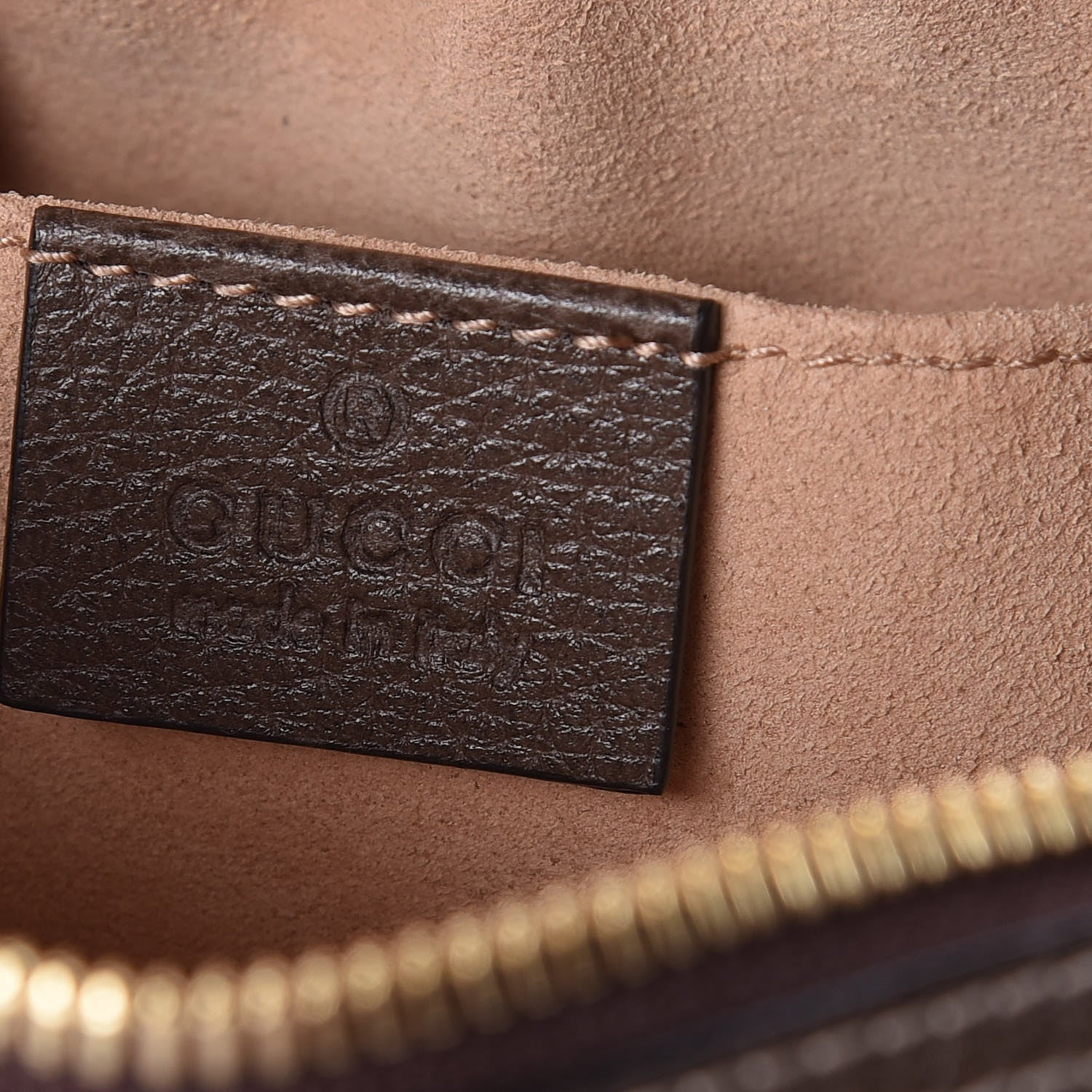Gucci GG Supreme Monogram Web Small Ophidia Belt Bag 95 38 Dark Brown 6 of 9