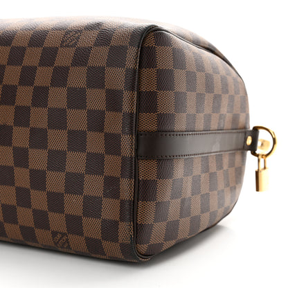 Louis Vuitton Damier Ebene Speedy Bandouliere 30 9 of 13