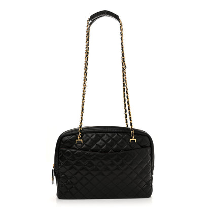 Chanel Calfskin Quilted In The Business Camera Bag Black 1 of 15