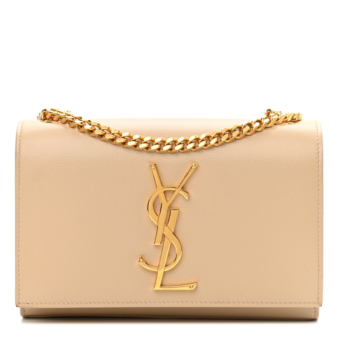 Grain De Poudre Small Monogram Kate Satchel Nude Powder