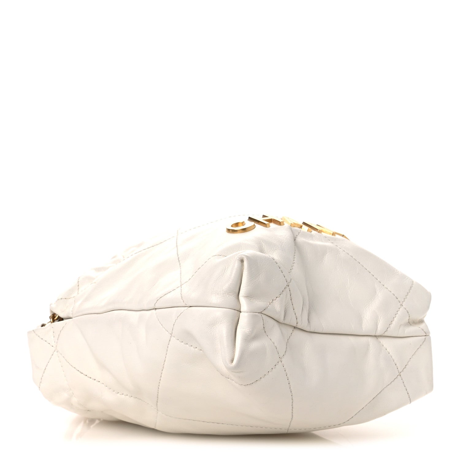 Chanel Shiny Calfskin Quilted Mini Chanel 22 White 7 of 19