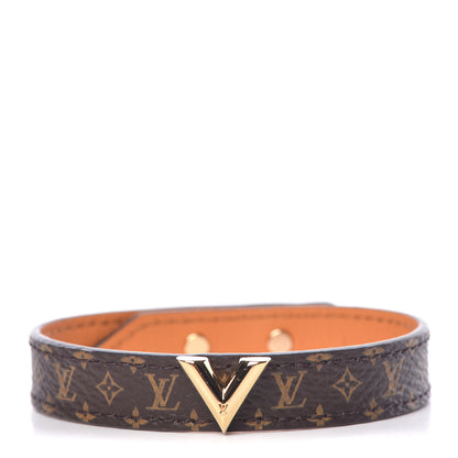 Louis Vuitton Monogram Essential V Bracelet 19 1 of 7