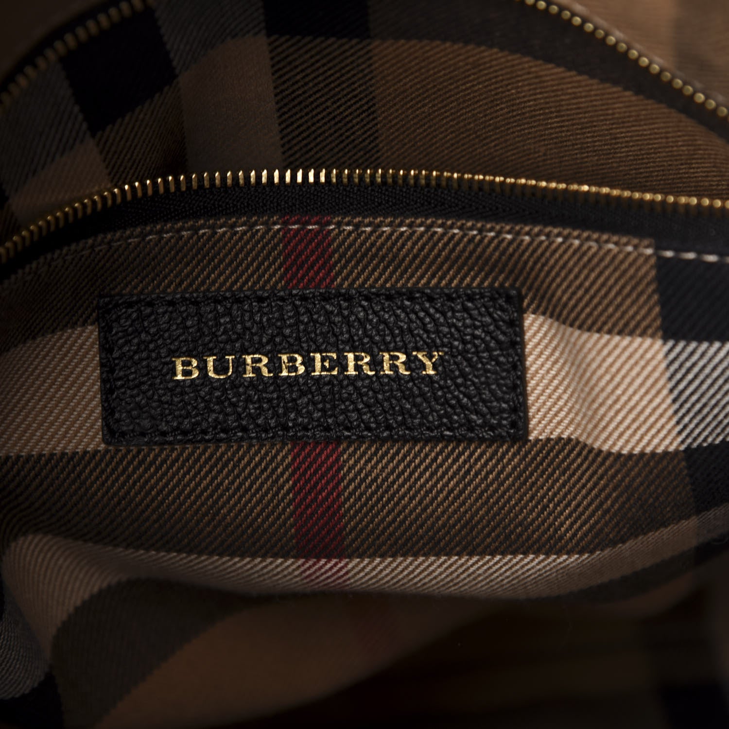 Burberry Grainy Calfskin Small Elmstone Hobo Black 6 of 10