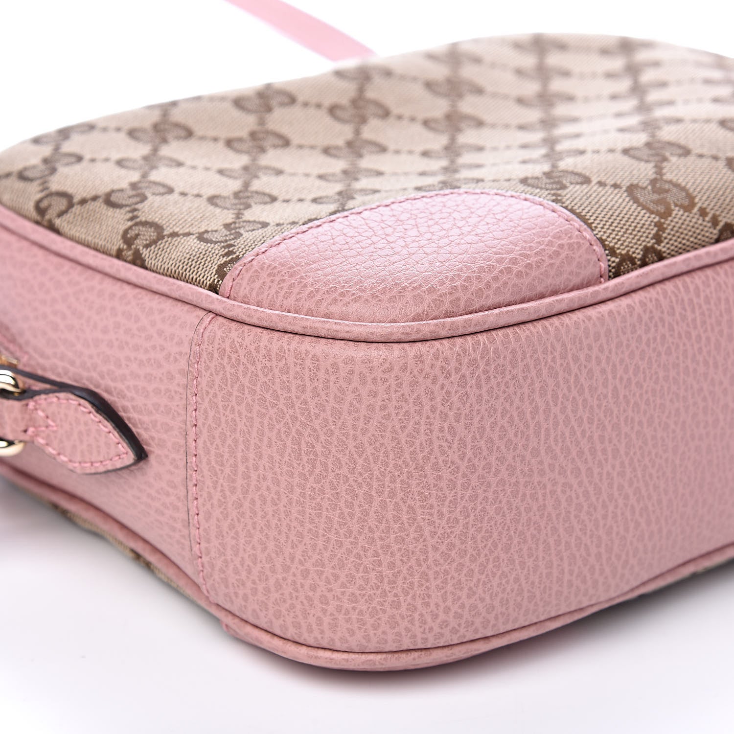Gucci Monogram Mini Bree Messenger Bag Beige Soft Pink 8 of 10