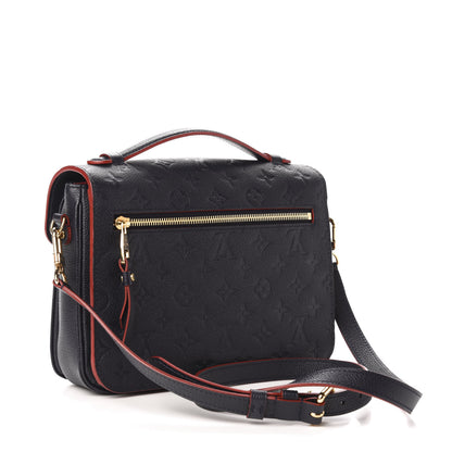 Louis Vuitton Empreinte Pochette Metis Marine Rouge 3 of 12