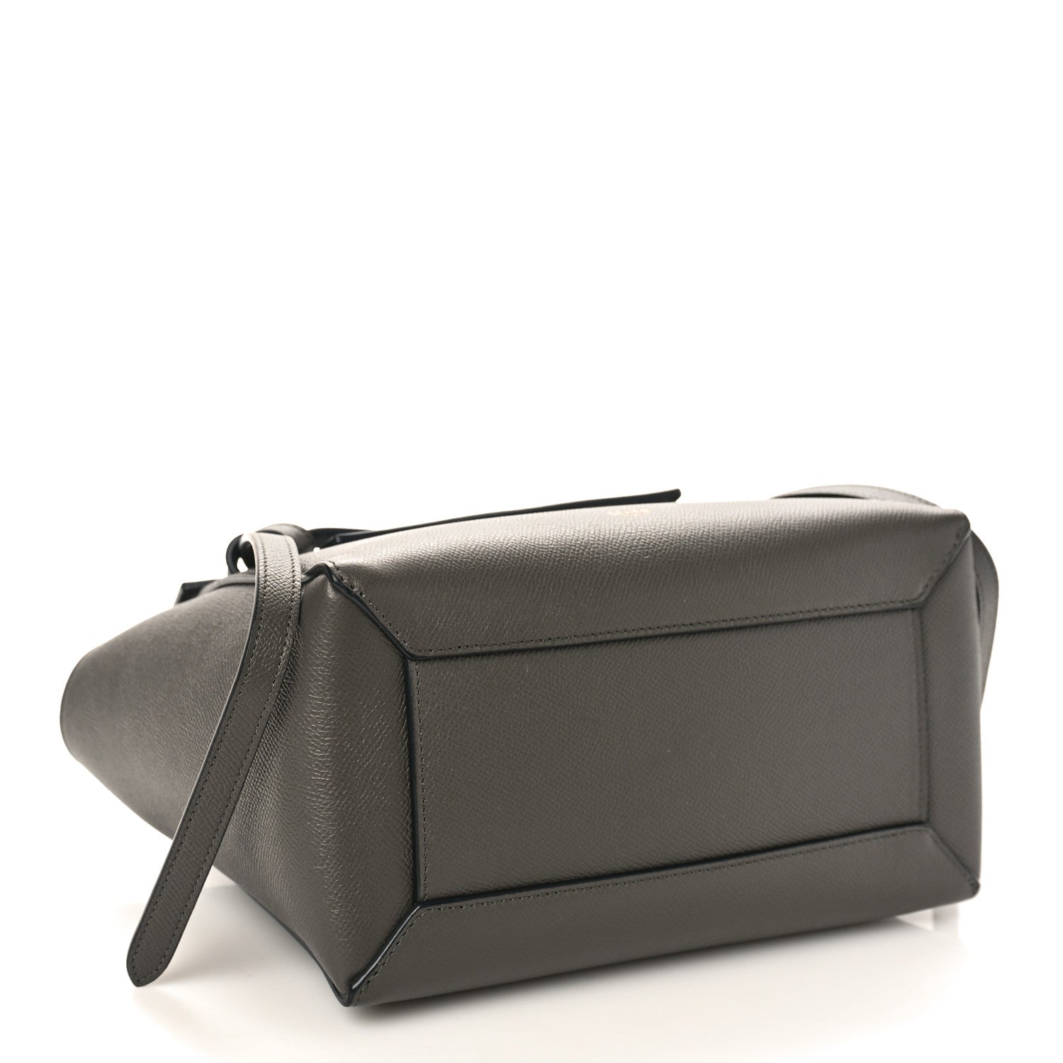 Celine Grained Calfskin Micro Belt Bag Grey 4 of 10