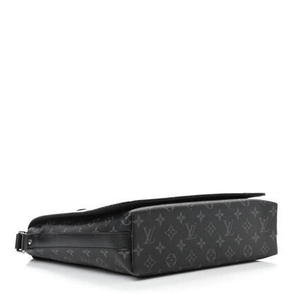 Louis Vuitton Monogram Eclipse District PM Black 4 of 10