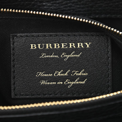 Burberry Derby Calfskin Beast Print Medium Banner Tote Black 6 of 10