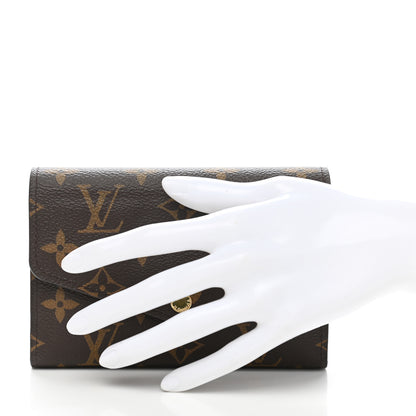 Louis Vuitton Monogram Sarah Compact Wallet 2 of 8