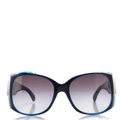 Chanel Mother of Pearl CC Sunglasses 5227-H Blue 2 of 9