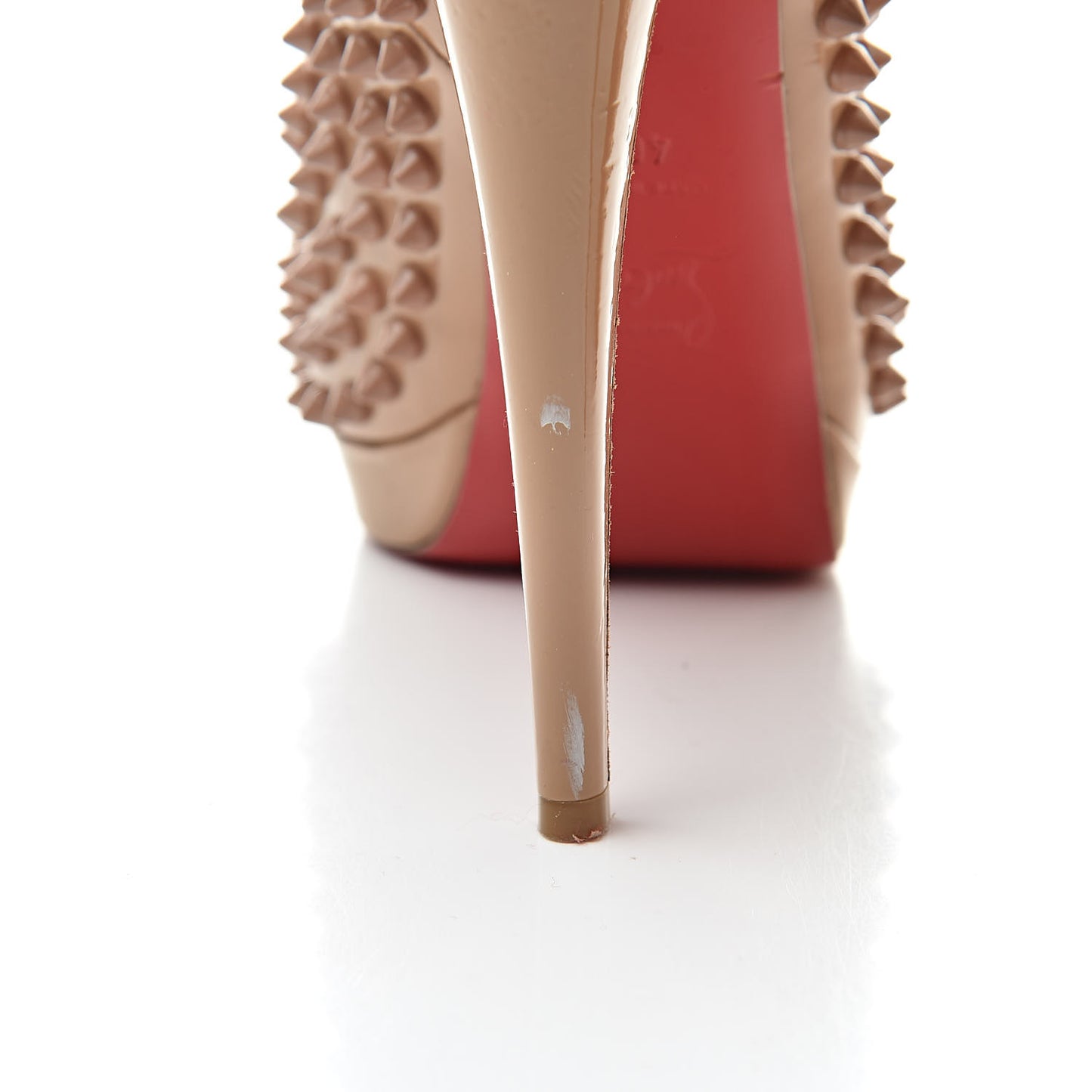 Patent Alti Spikes 140 Pumps 40.5 Nude