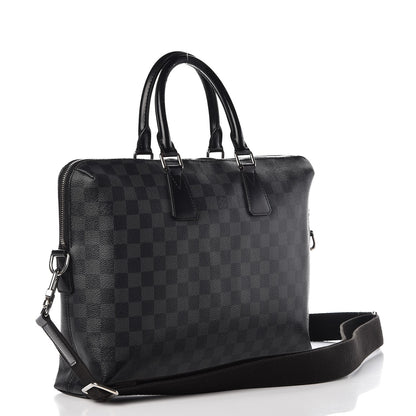 Louis Vuitton Damier Graphite Porte-Documents Jour 4 of 12