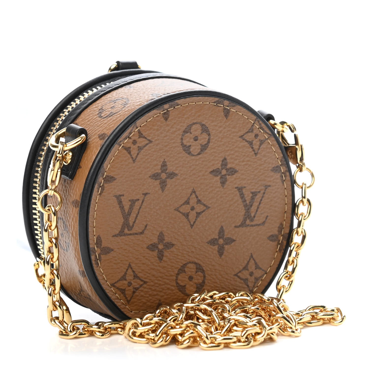 Louis Vuitton Reverse Monogram Boite Chapeau Necklace 2 of 4