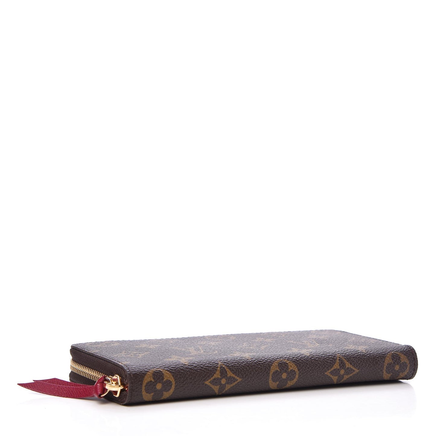 Monogram Clemence Wallet Fuchsia