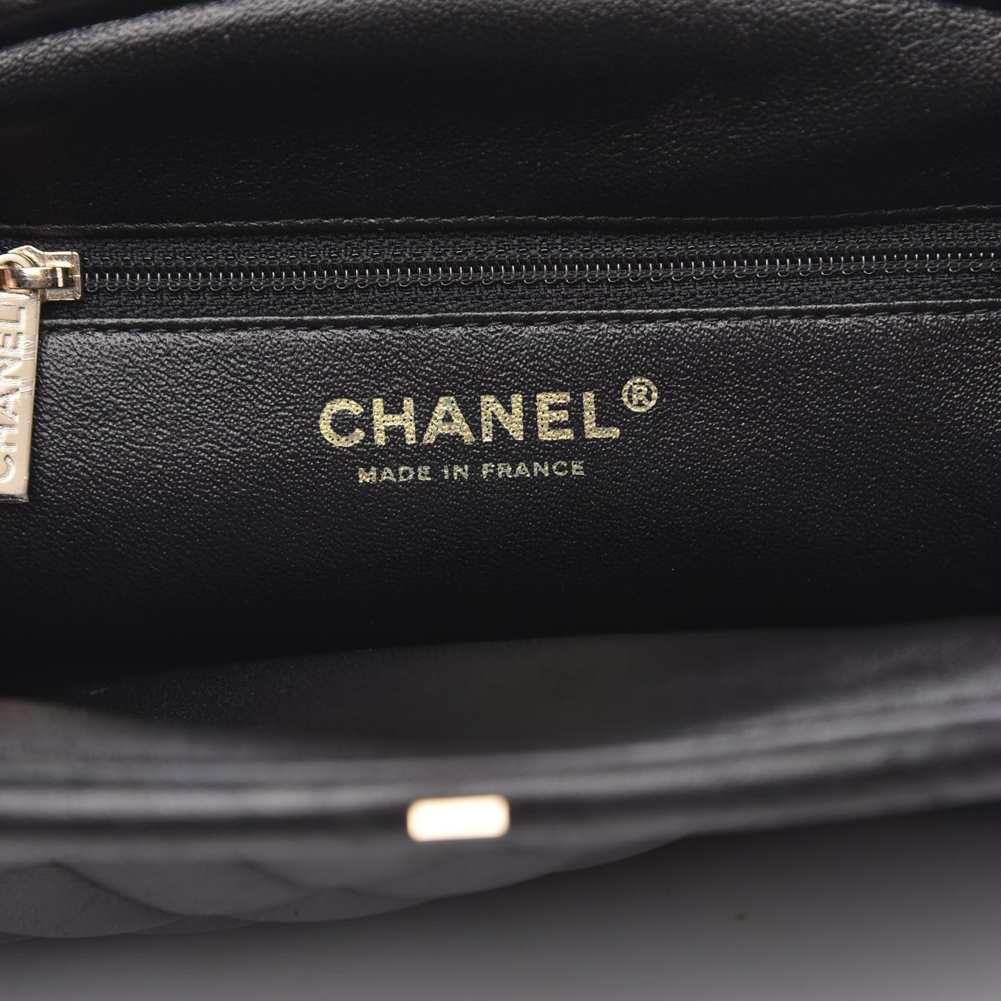 Lambskin Quilted Timeless Clutch Black