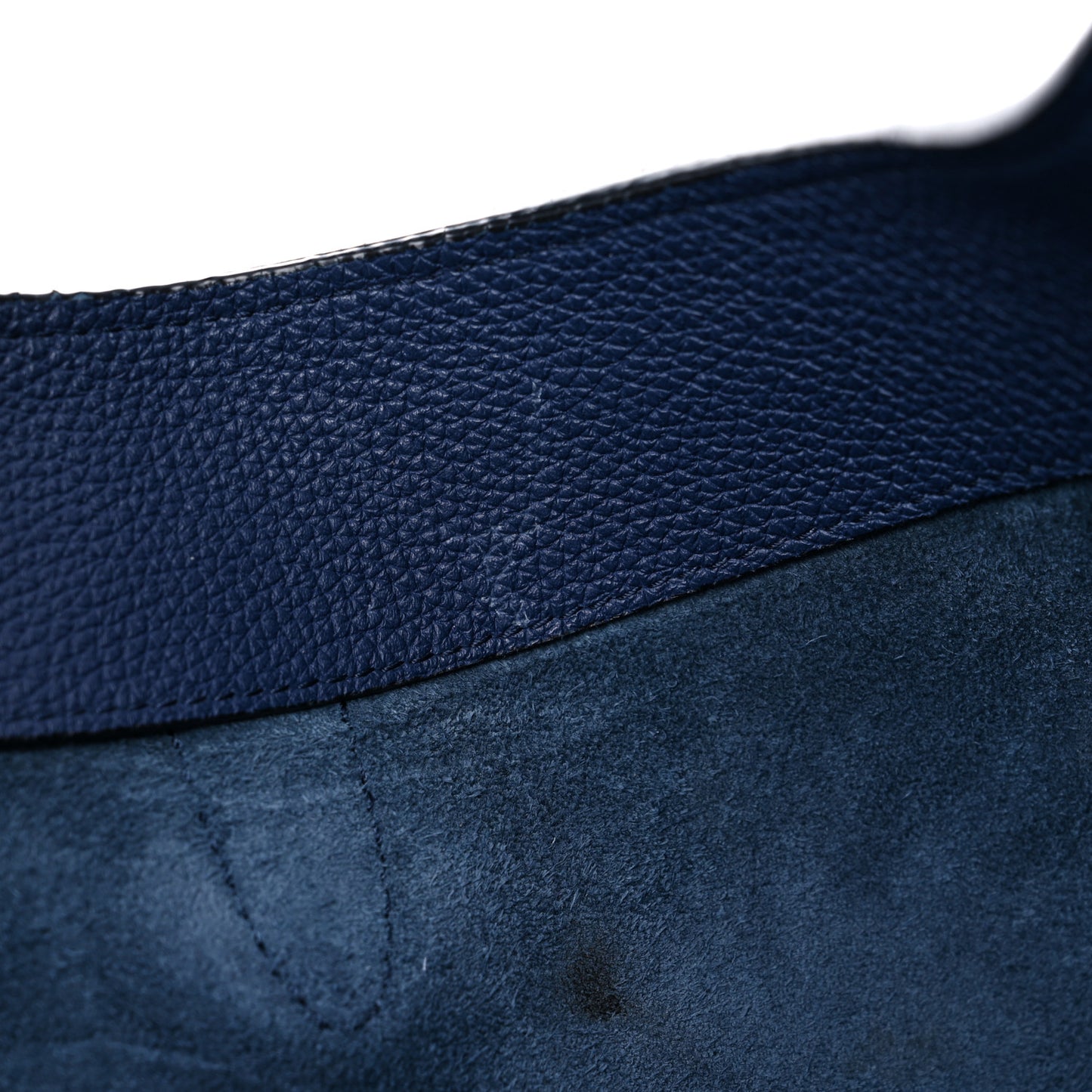 Soft Grained Calfskin Large Jackie Hobo Classic Blue Marine