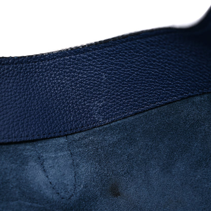 Gucci Soft Grained Calfskin Large Jackie Hobo Classic Blue Marine 14 of 25