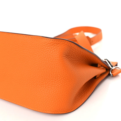 Hermes Taurillon Clemence Jypsiere 28 Abricot 8 of 9
