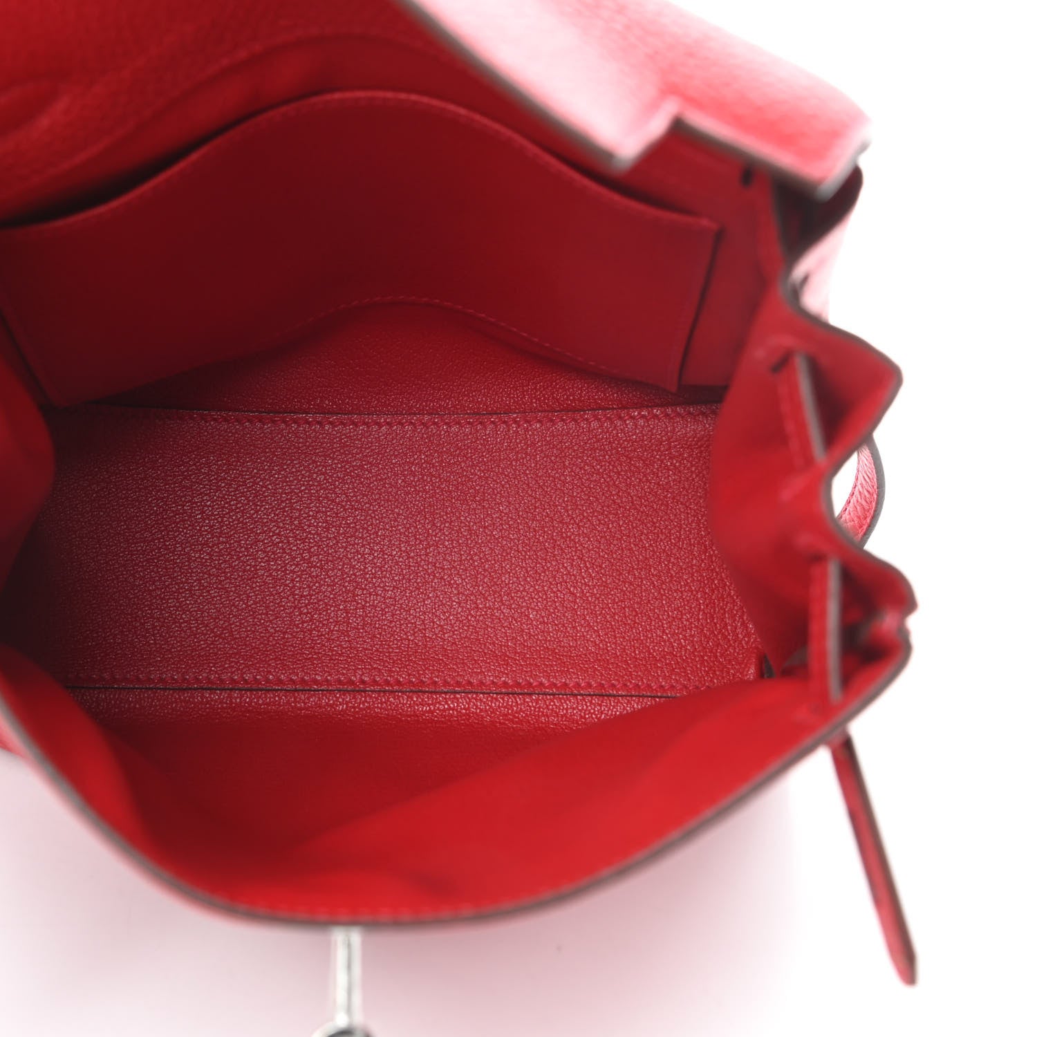 Hermes Togo Kelly Ado Backpack Rouge Casaque 4 of 10