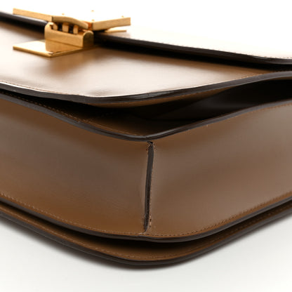 Celine Box Calfskin Medium Classic Box Flap Bag Taupe 10 of 10