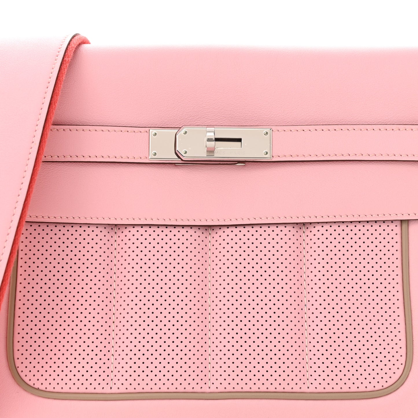 Veau Swift Sac Berline 28 Rose Sakura Argile