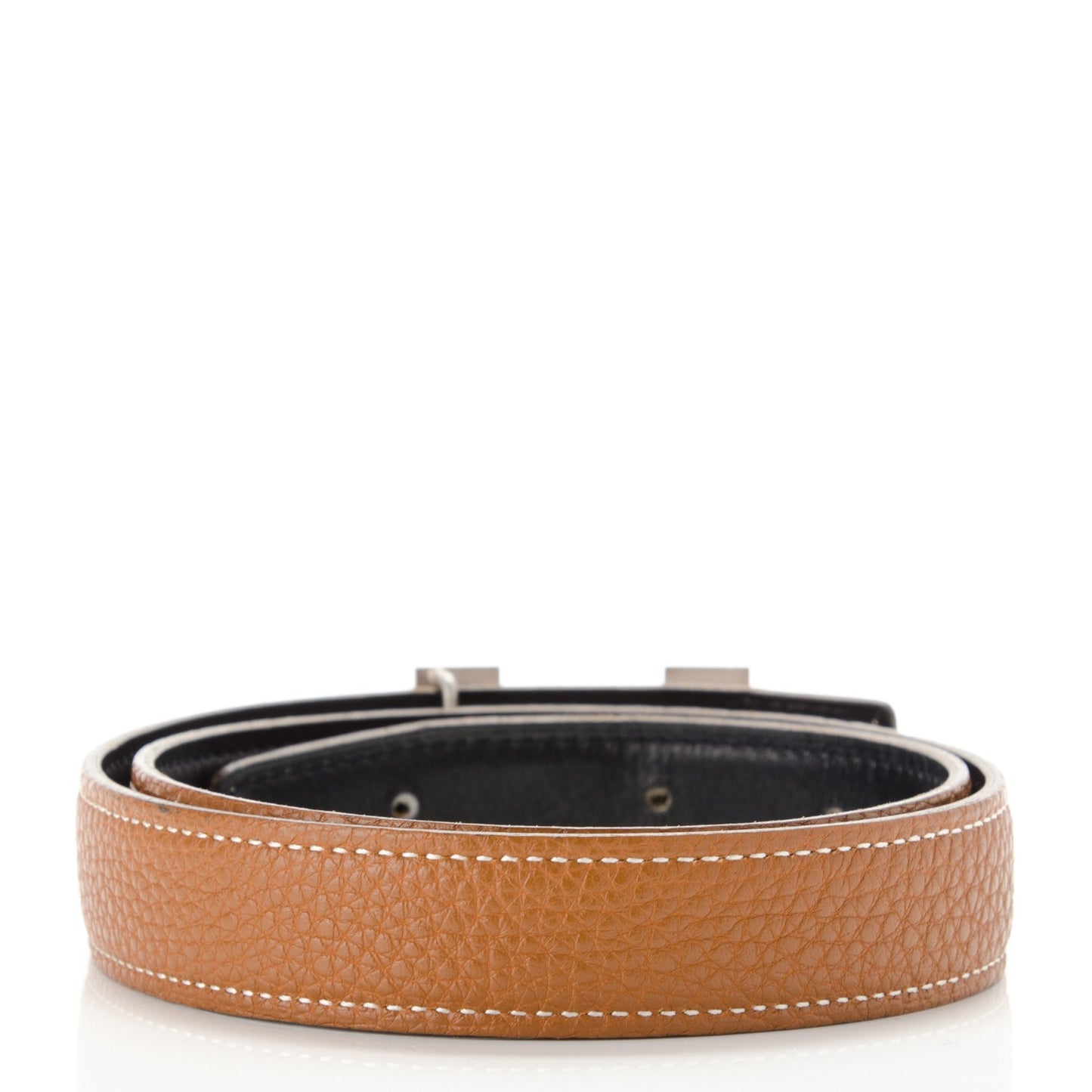 Togo Box 24mm Mini Constance H Belt Black Gold
