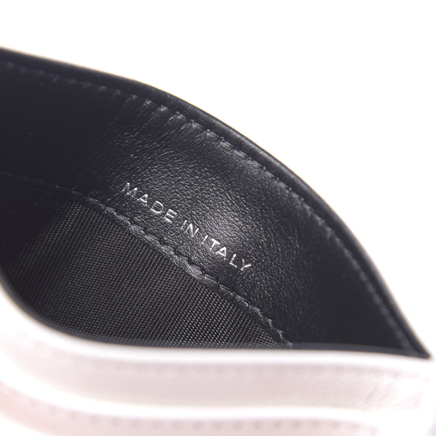 Chanel Caviar Quilted My Everything Card Holder White Black 7 of 9