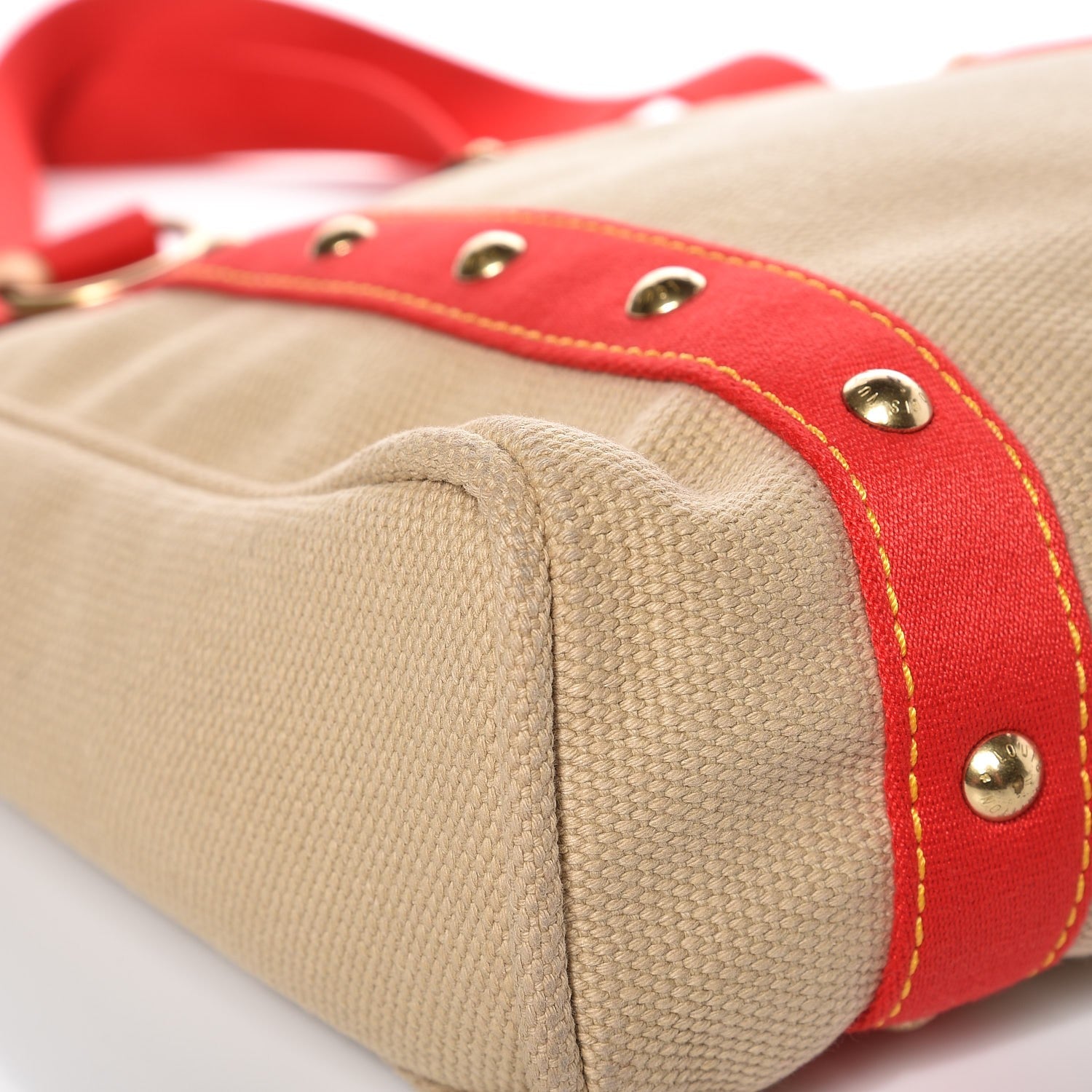 Louis Vuitton Toile Antigua Cabas MM Beige 6 of 9