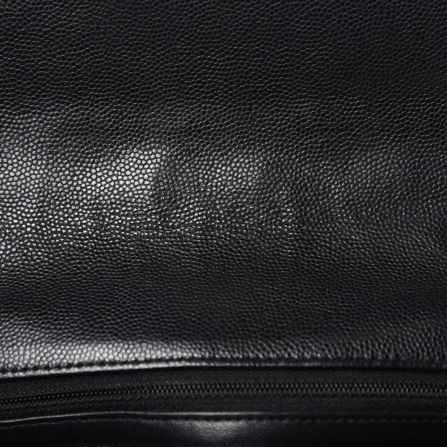 Caviar Quilted Mini Rectangular Flap Black