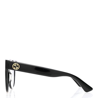 Gucci Acetate Round Sunglasses GG 0035S Black 3 of 7